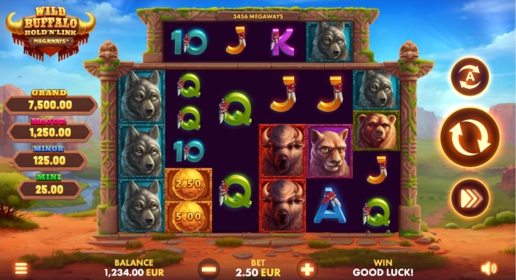 Wild Buffalo Megaways: Hold ‘N’ Link