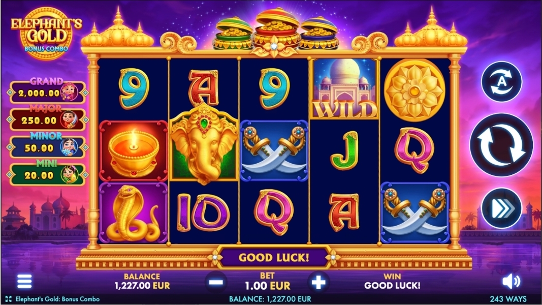Elephant’s Gold: Buy Bonus Combo